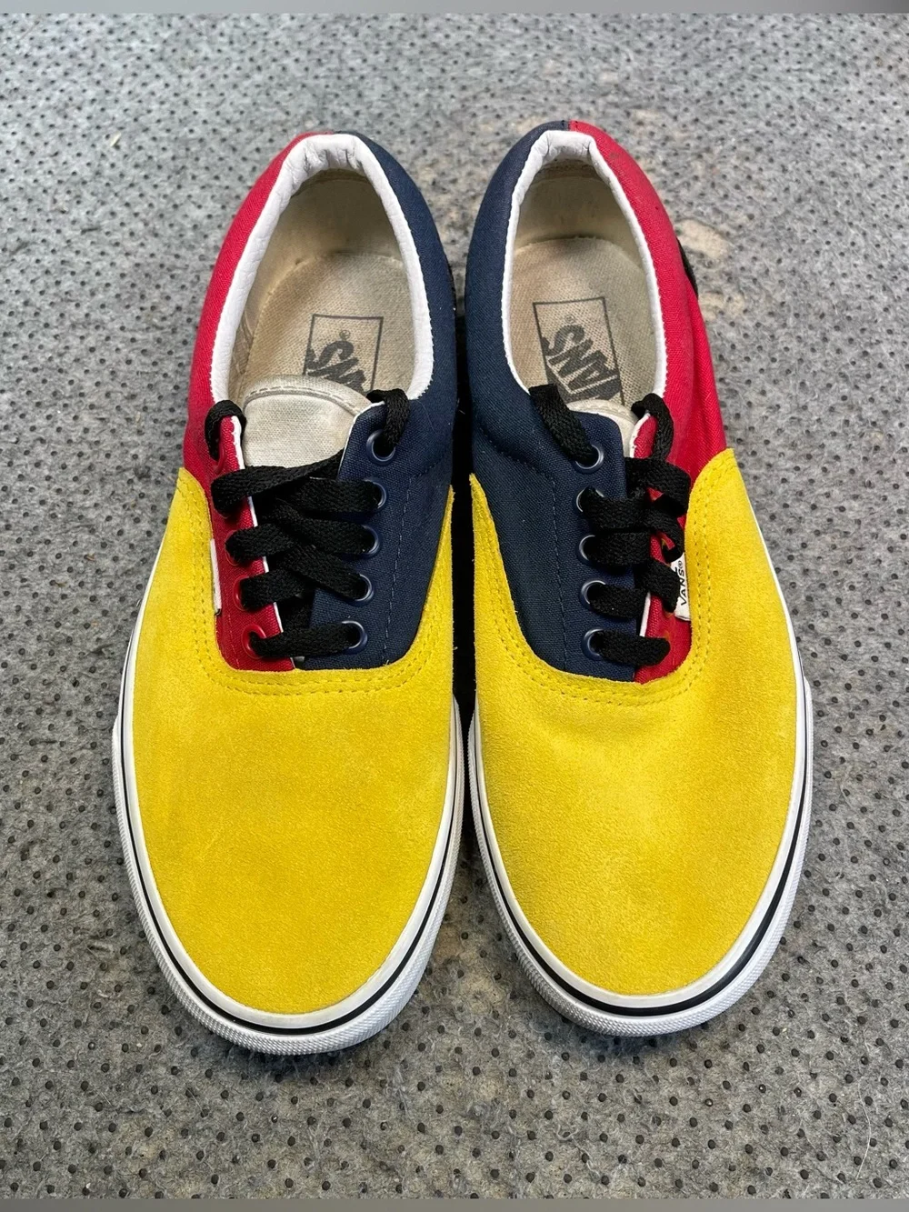 Vans Authentic Color Block Skate Shoes Size 9.5 Women’s